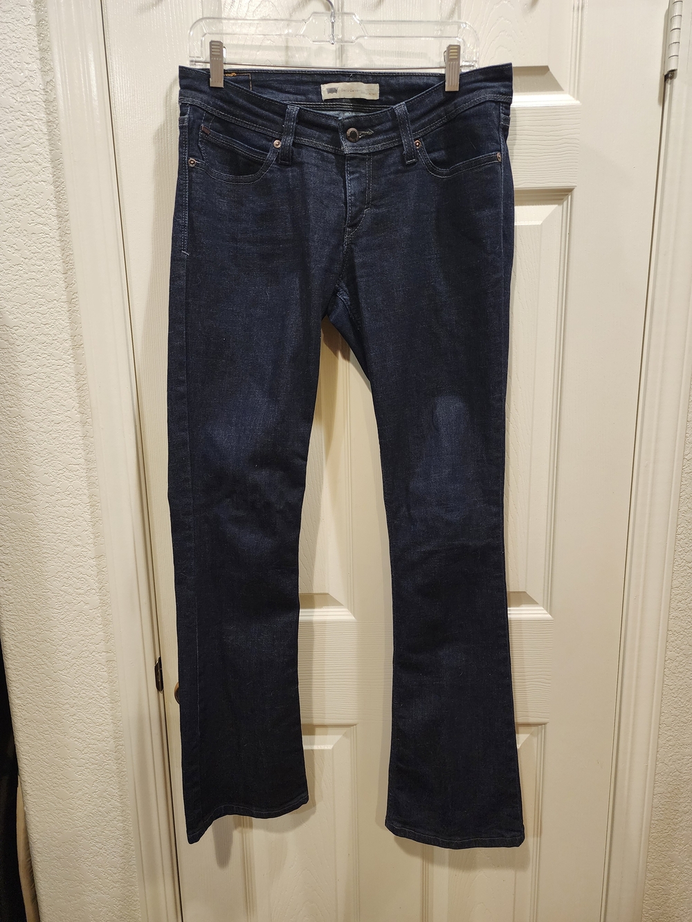 Levi's Demi Curve Low Rise Dark Wash Jeans